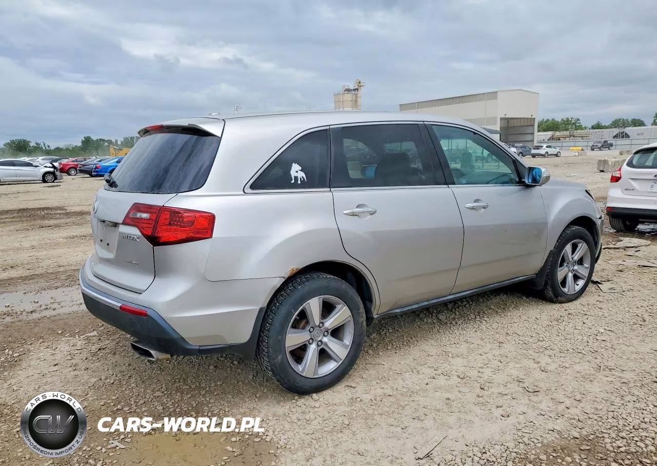 2012 Acura Mdx Technology VIN:2HNYD2H3XCH550432 - 3