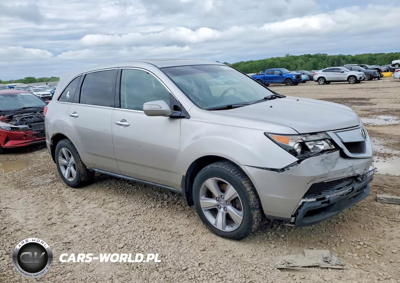 2012 Acura Mdx Technology VIN:2HNYD2H3XCH550432 - 4