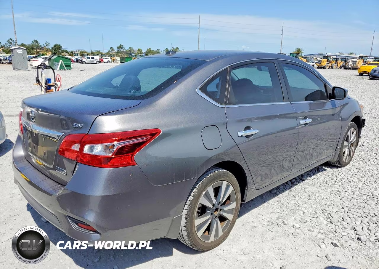 2019 Nissan Sentra Sv VIN:3N1AB7AP5KY435286 - 3