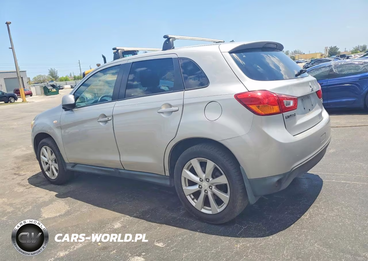 2014 Mitsubishi Outlander Sport Es VIN:4A4AP3AU6EE015799 - 2