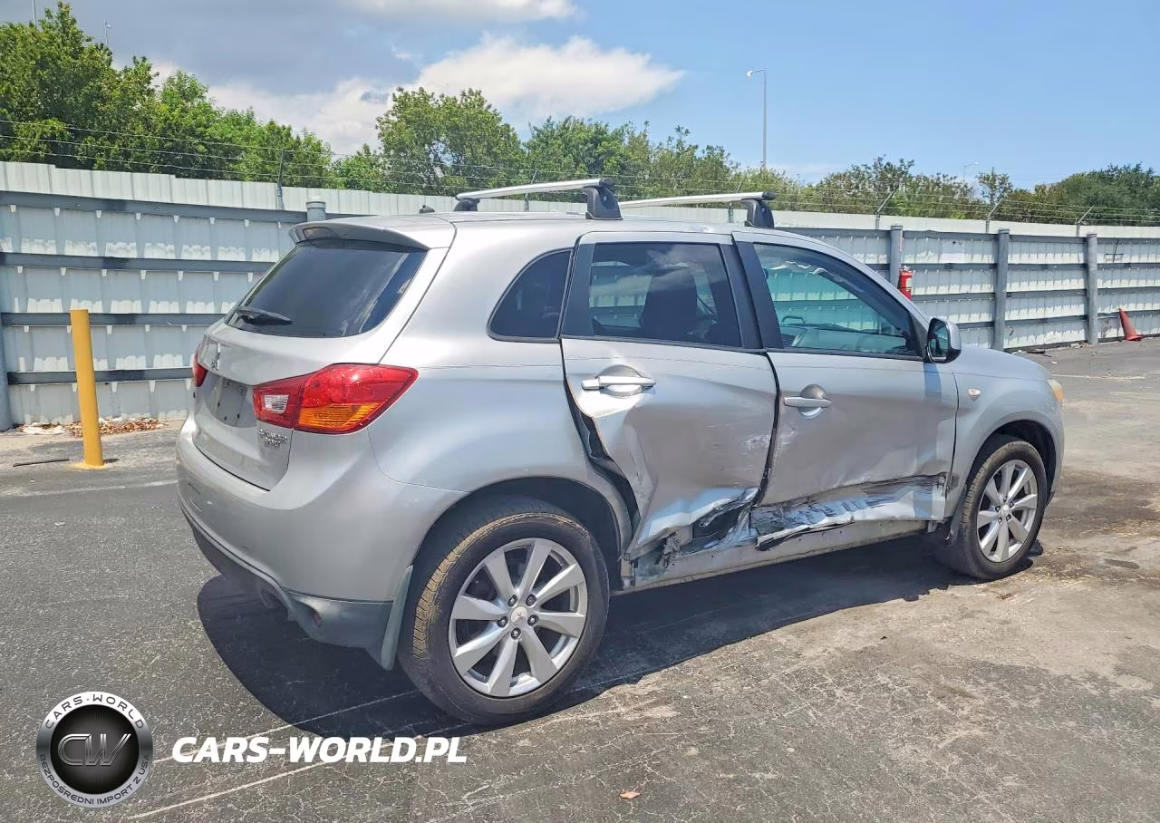 2014 Mitsubishi Outlander Sport Es VIN:4A4AP3AU6EE015799 - 3