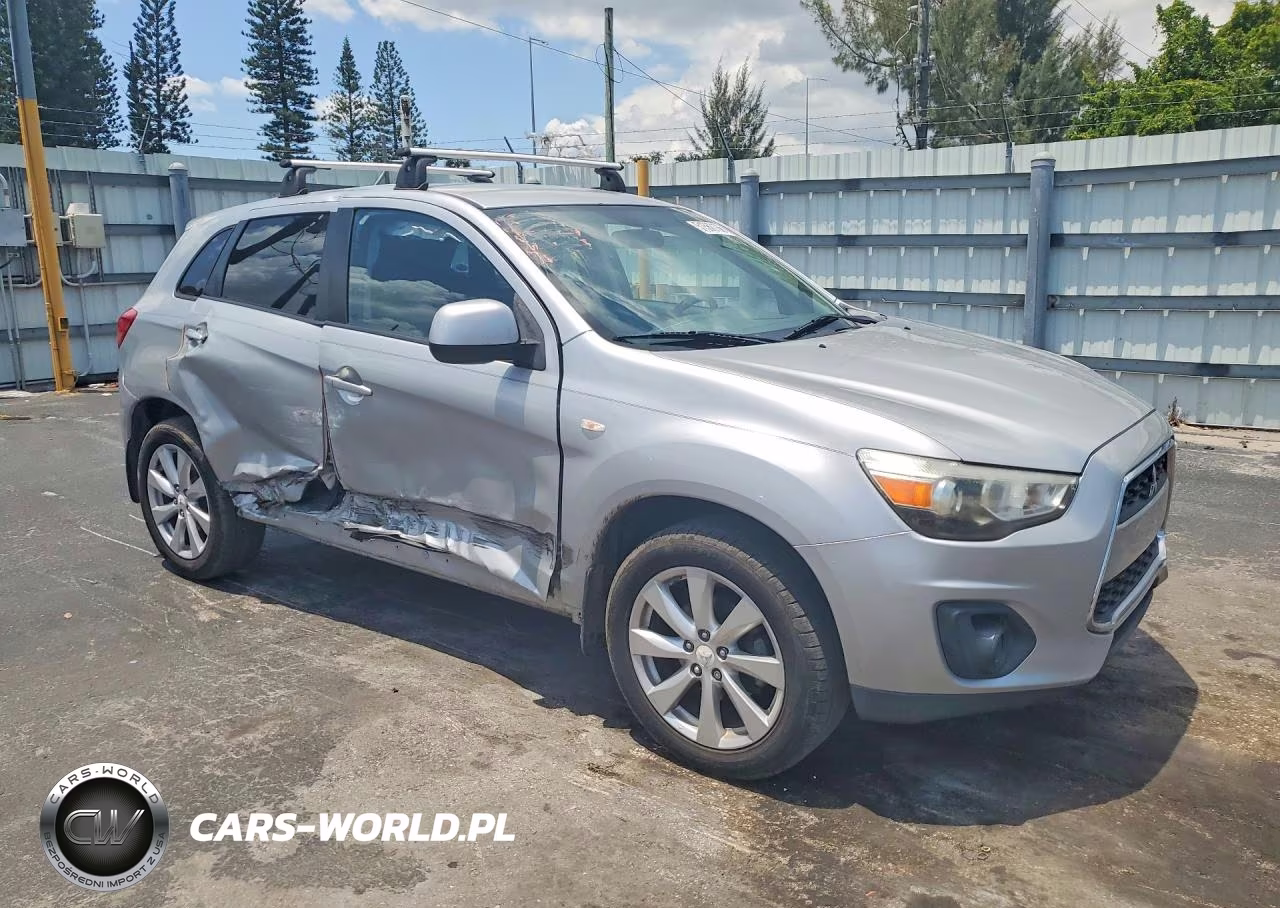 2014 Mitsubishi Outlander Sport Es VIN:4A4AP3AU6EE015799 - 4