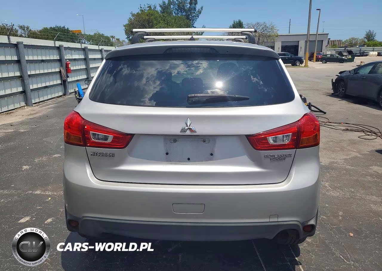 2014 Mitsubishi Outlander Sport Es VIN:4A4AP3AU6EE015799 - 6