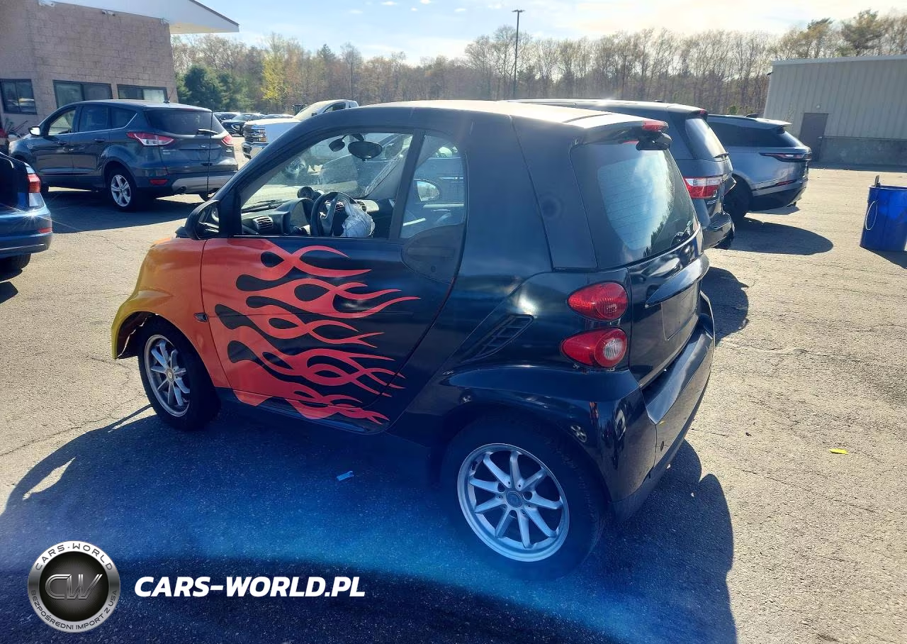 2008 Smart Fortwo Pure VIN:WMEEJ31X38K130792 - 2