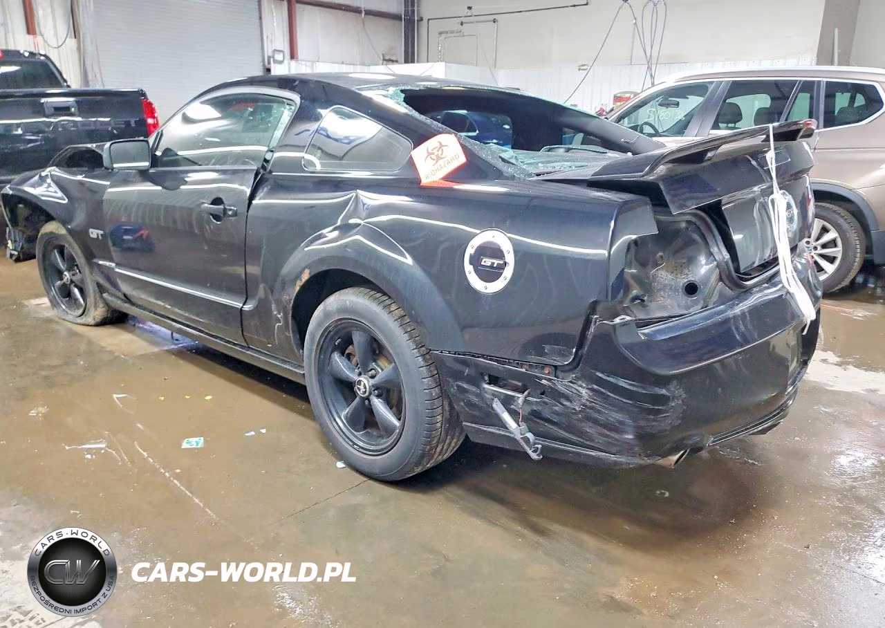 2007 Ford Mustang Gt VIN:1ZVFT82H475268062 - 2