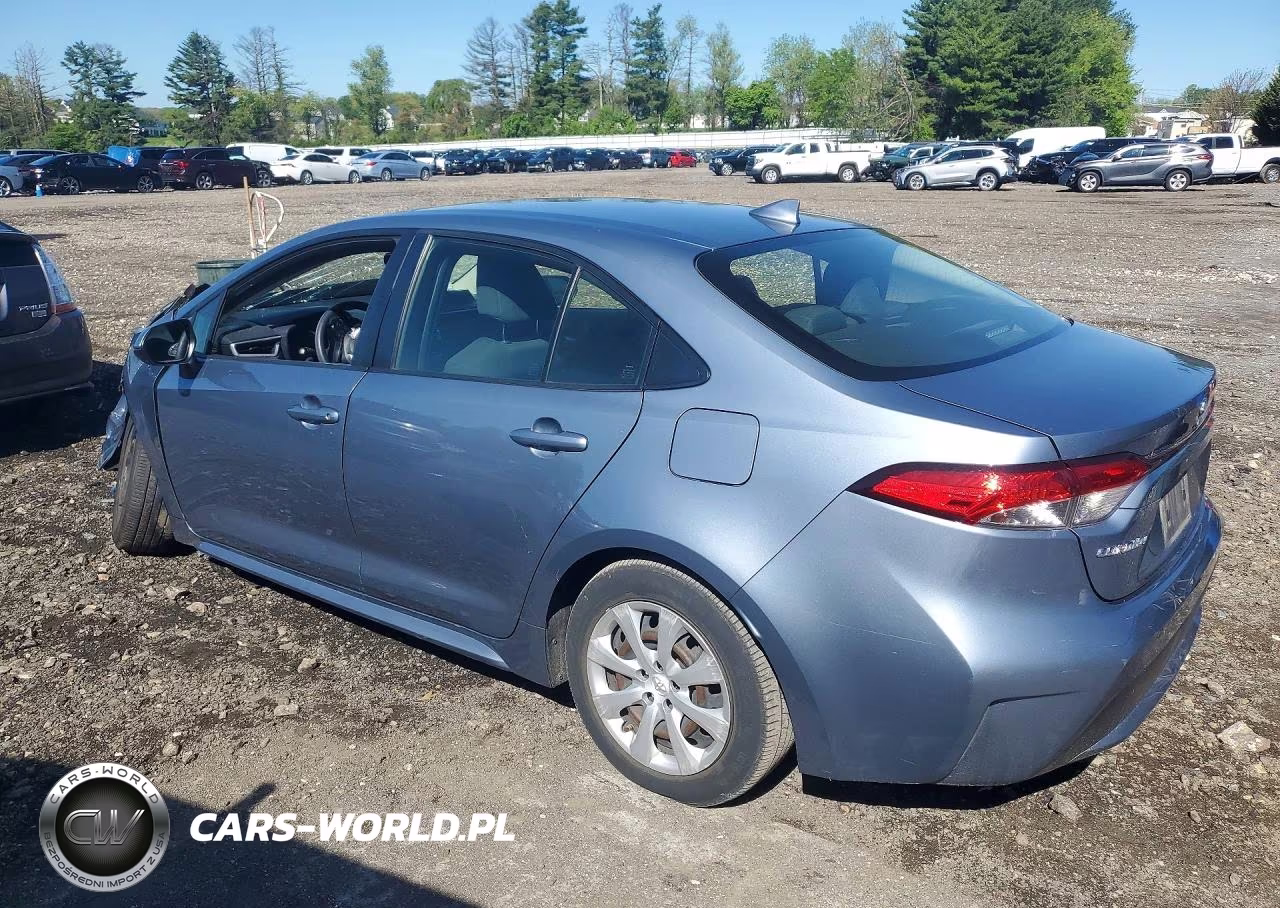 2021 Toyota Corolla Le VIN:JTDEPMAE7MJ155843 - 2