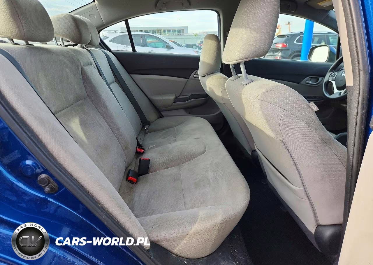 2013 Honda Civic Lx VIN:19XFB2F52DE025871 - 10