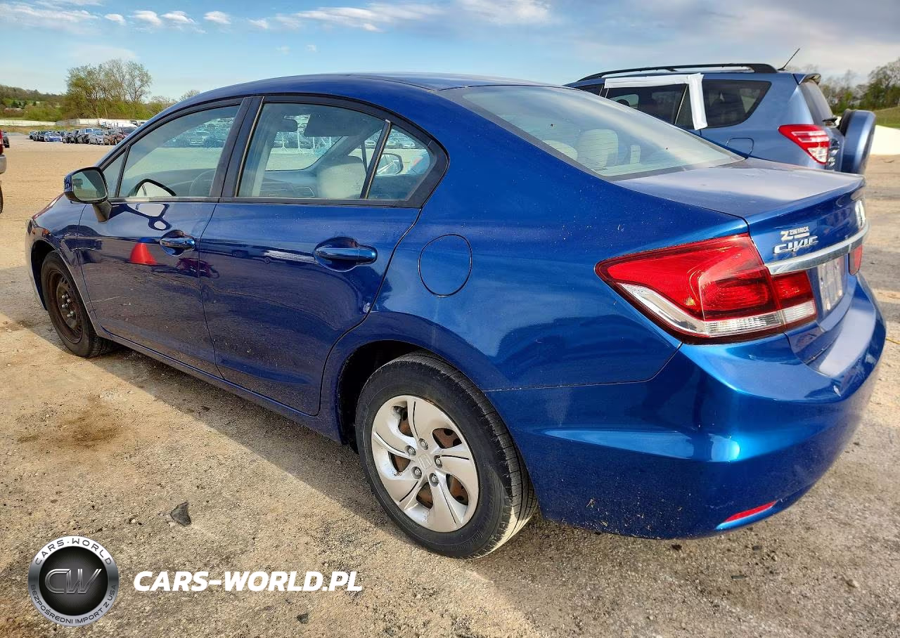 2013 Honda Civic Lx VIN:19XFB2F52DE025871 - 2