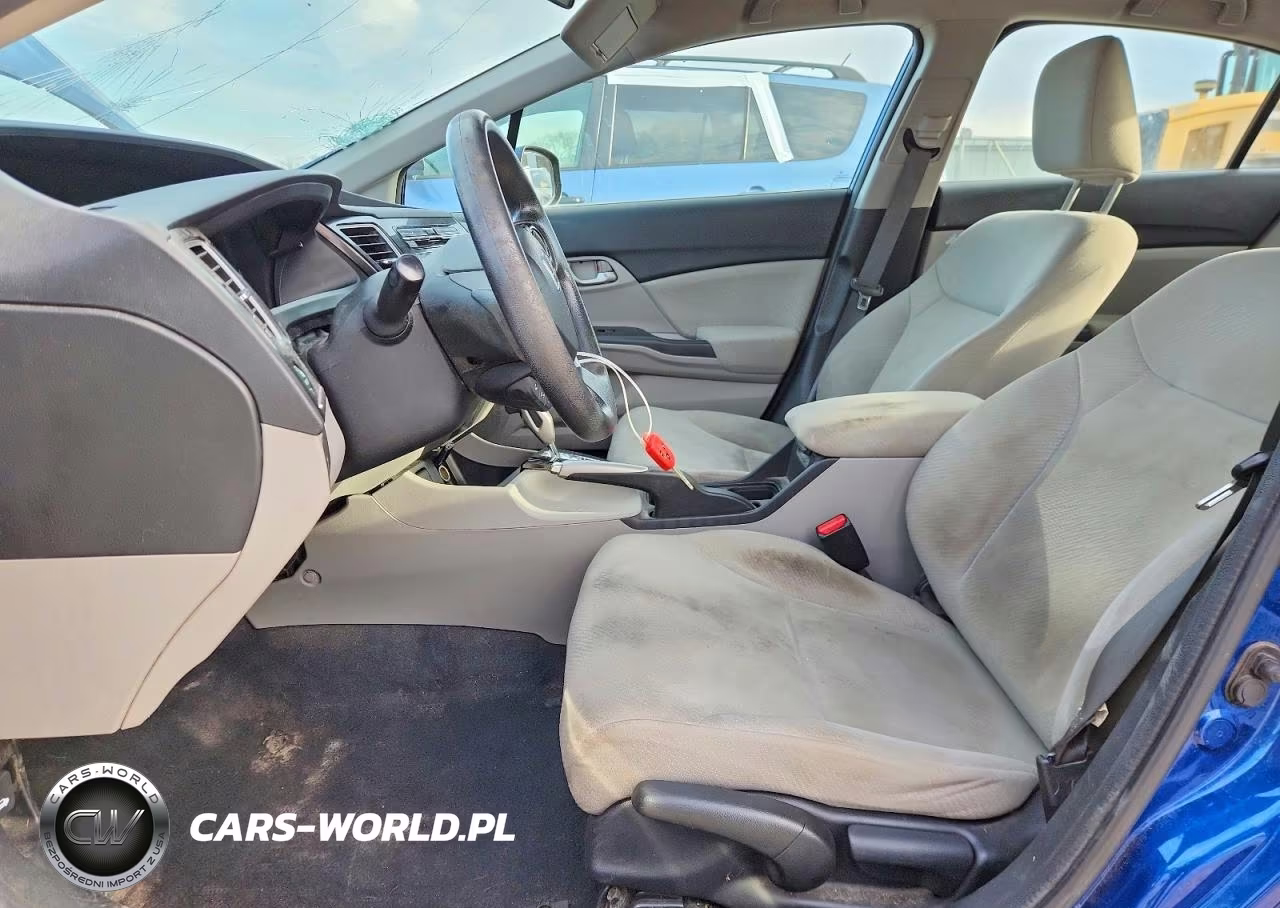 2013 Honda Civic Lx VIN:19XFB2F52DE025871 - 7