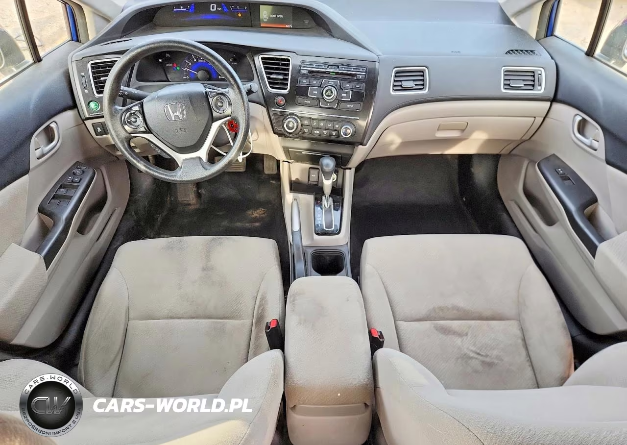 2013 Honda Civic Lx VIN:19XFB2F52DE025871 - 8