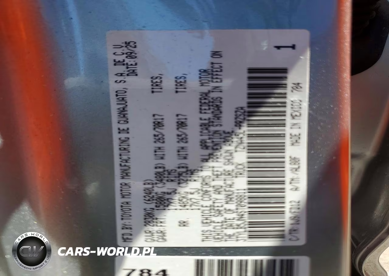 2025 Toyota Tacoma Trd Off-Road VIN:3TYLB5JN4ST098811 - 12
