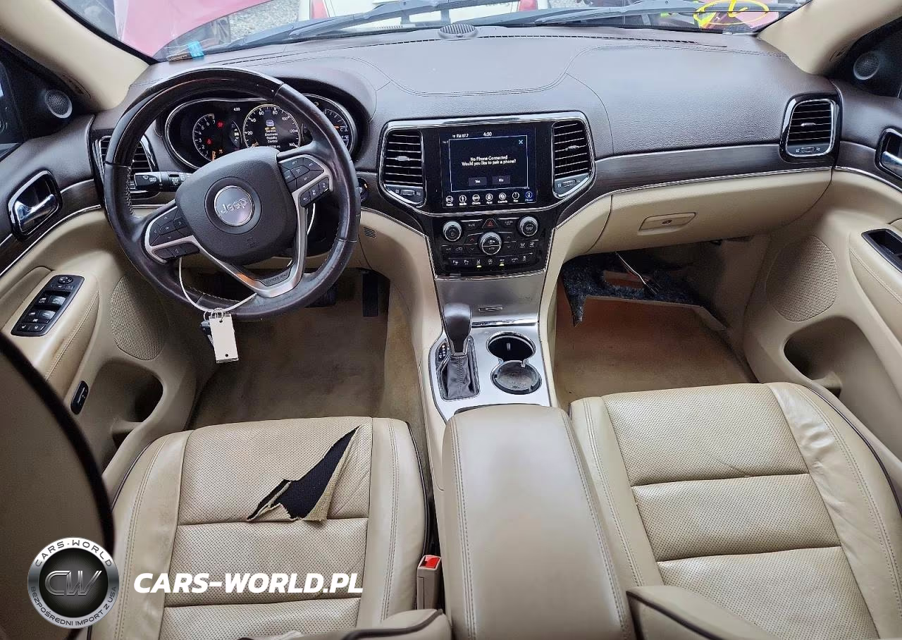 2019 Jeep Grand Cherokee Overland VIN:1C4RJECG5KC597321 - 8