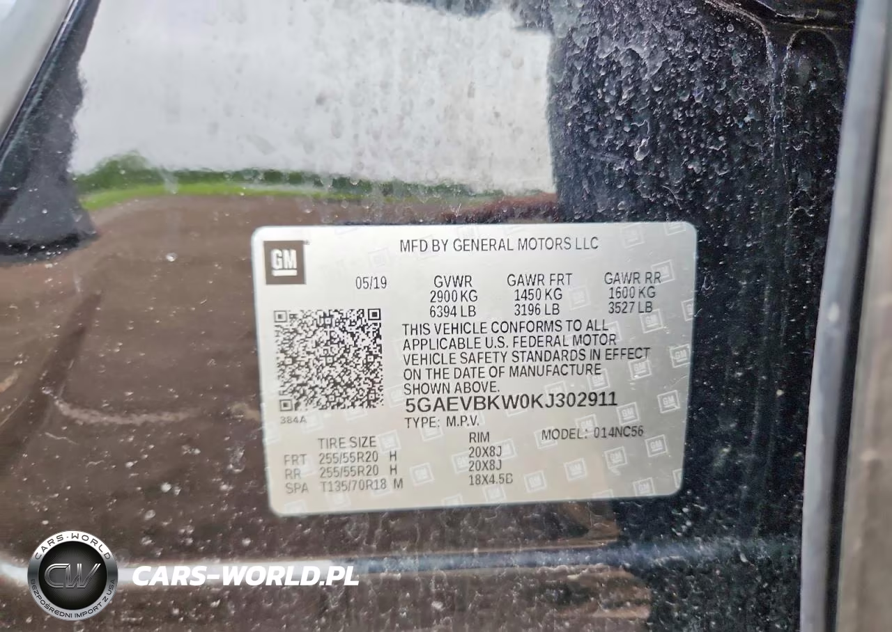 2019 Buick Enclave Premium VIN:5GAEVBKW0KJ302911 - 13