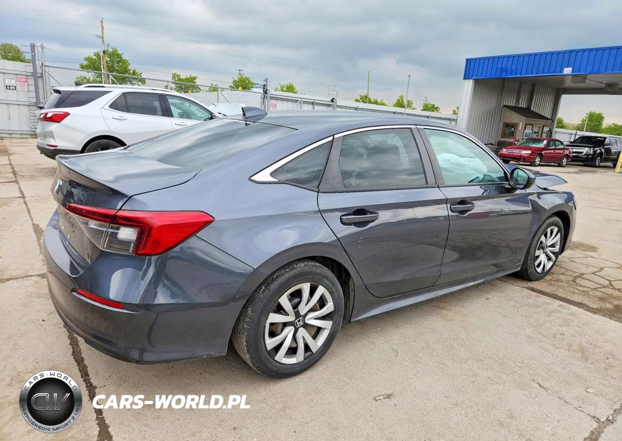 2022 Honda Civic Lx VIN:2HGFE2F22NH576581 - 3