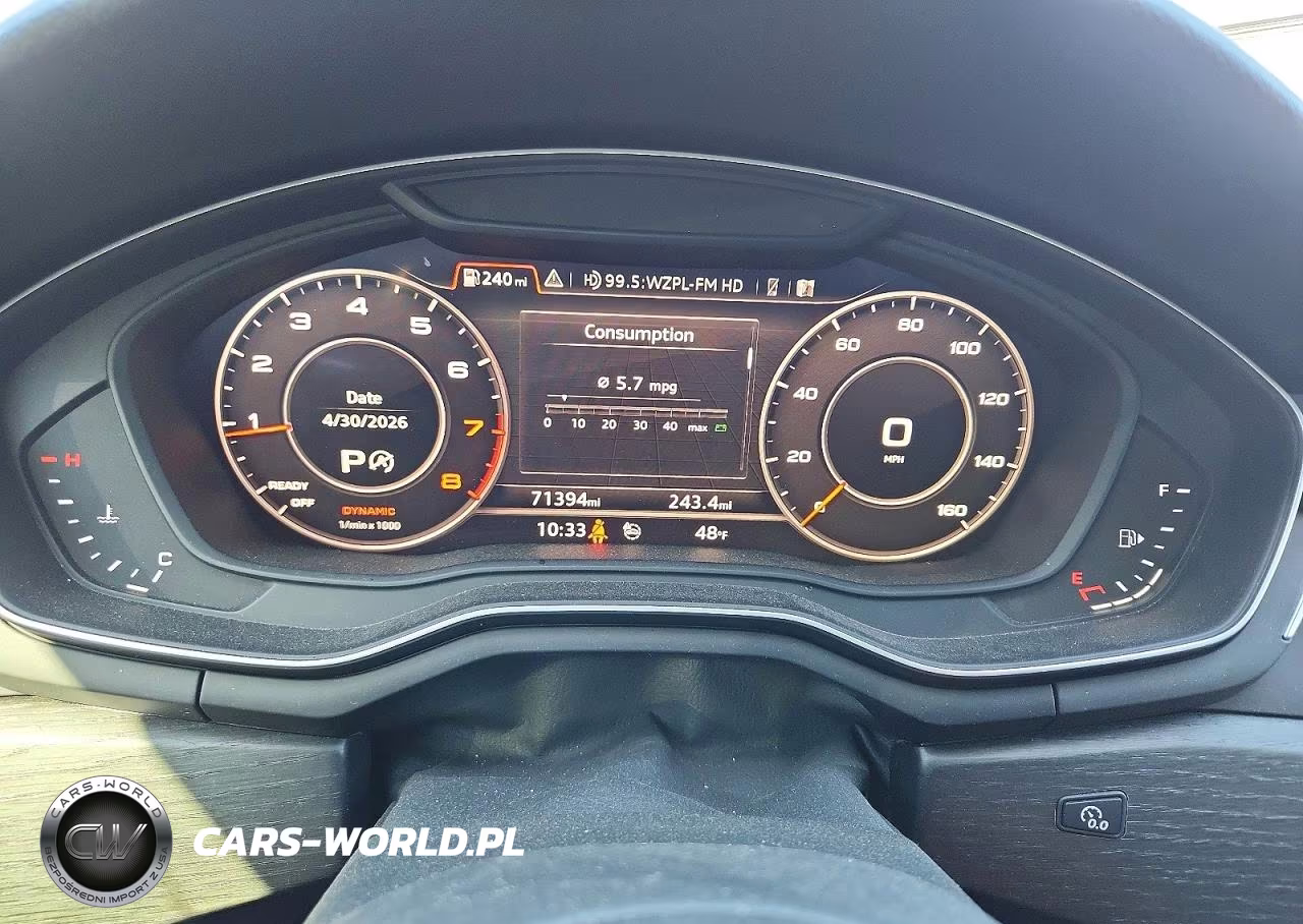 2019 Audi A5 Premium Plus S-Line VIN:WAUENCF50KA025048 - 9