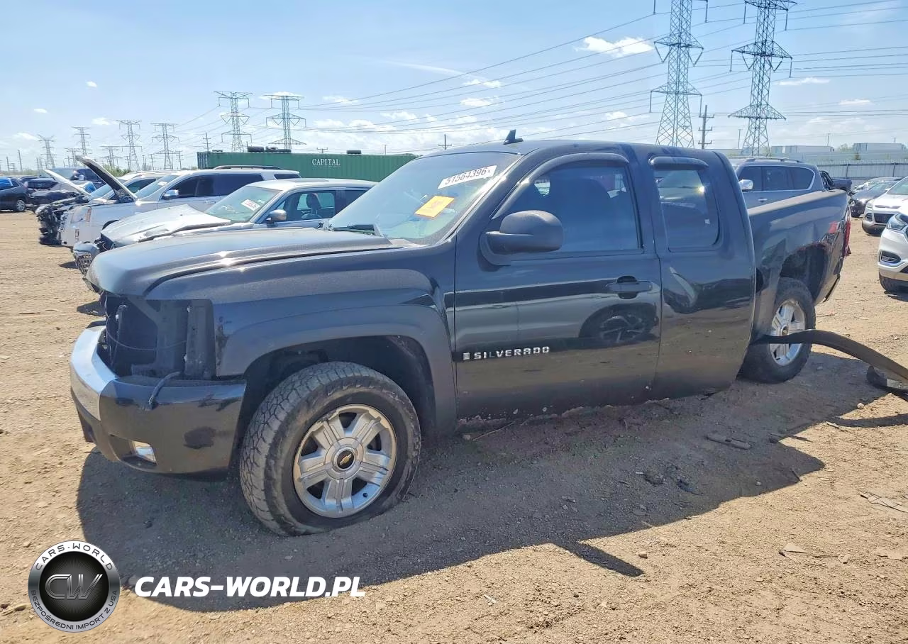 2008 Chevrolet Silverado K1500 VIN:2GCEK19JX81224331 - 1