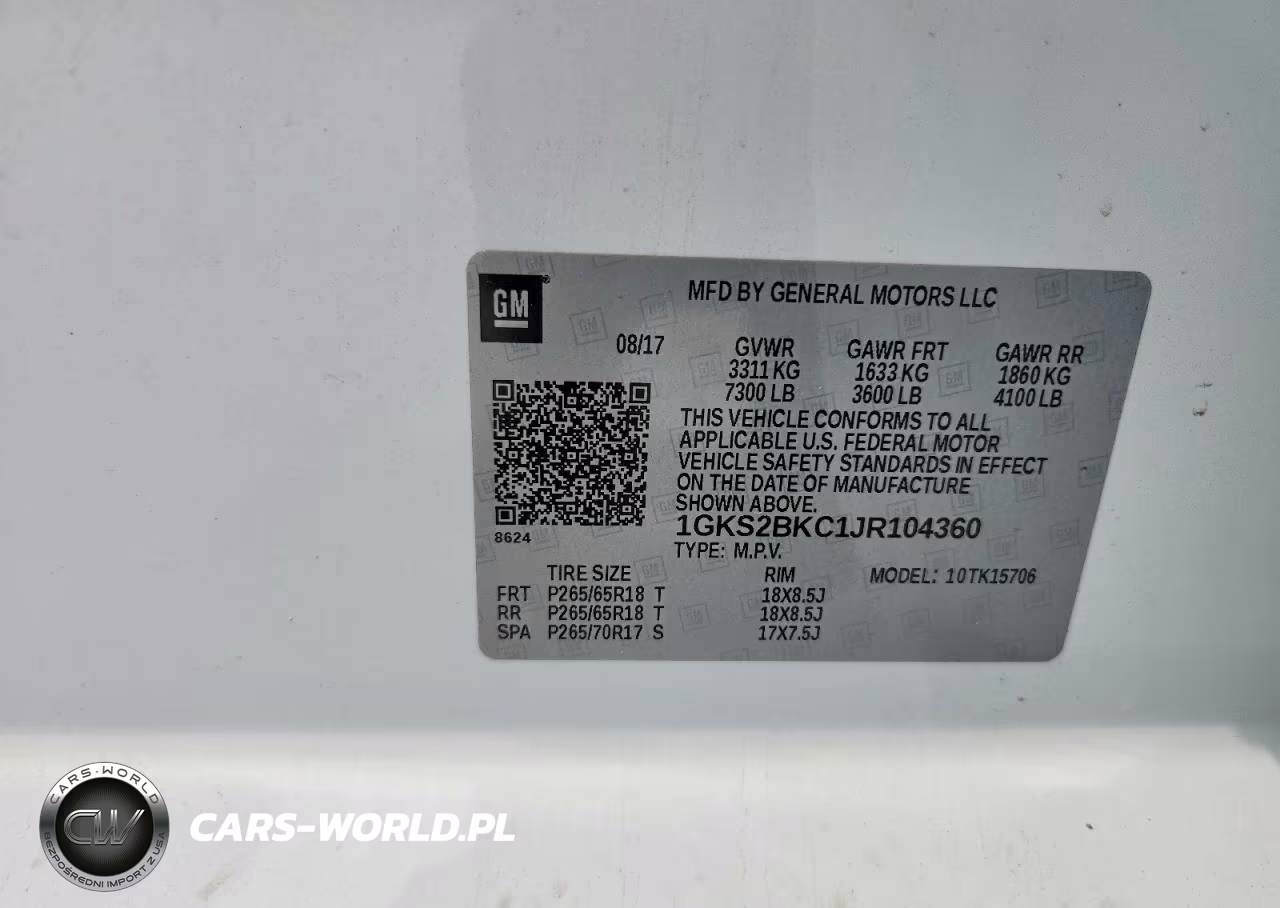2018 GMC Yukon Slt VIN:1GKS2BKC1JR104360 - 13