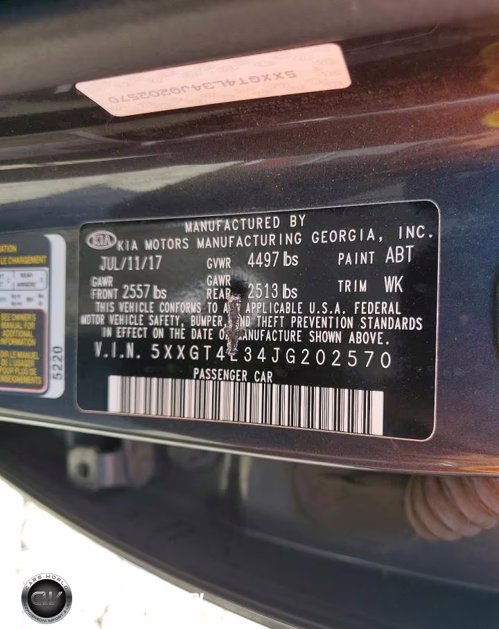 2018 Kia Optima S VIN:5XXGT4L34JG202570 - 12