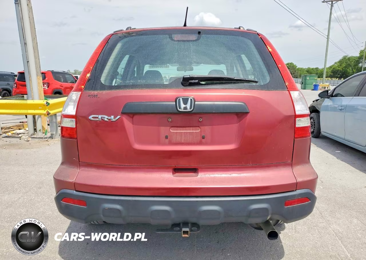 2009 Honda Cr-V Lx VIN:5J6RE38389L000696 - 6