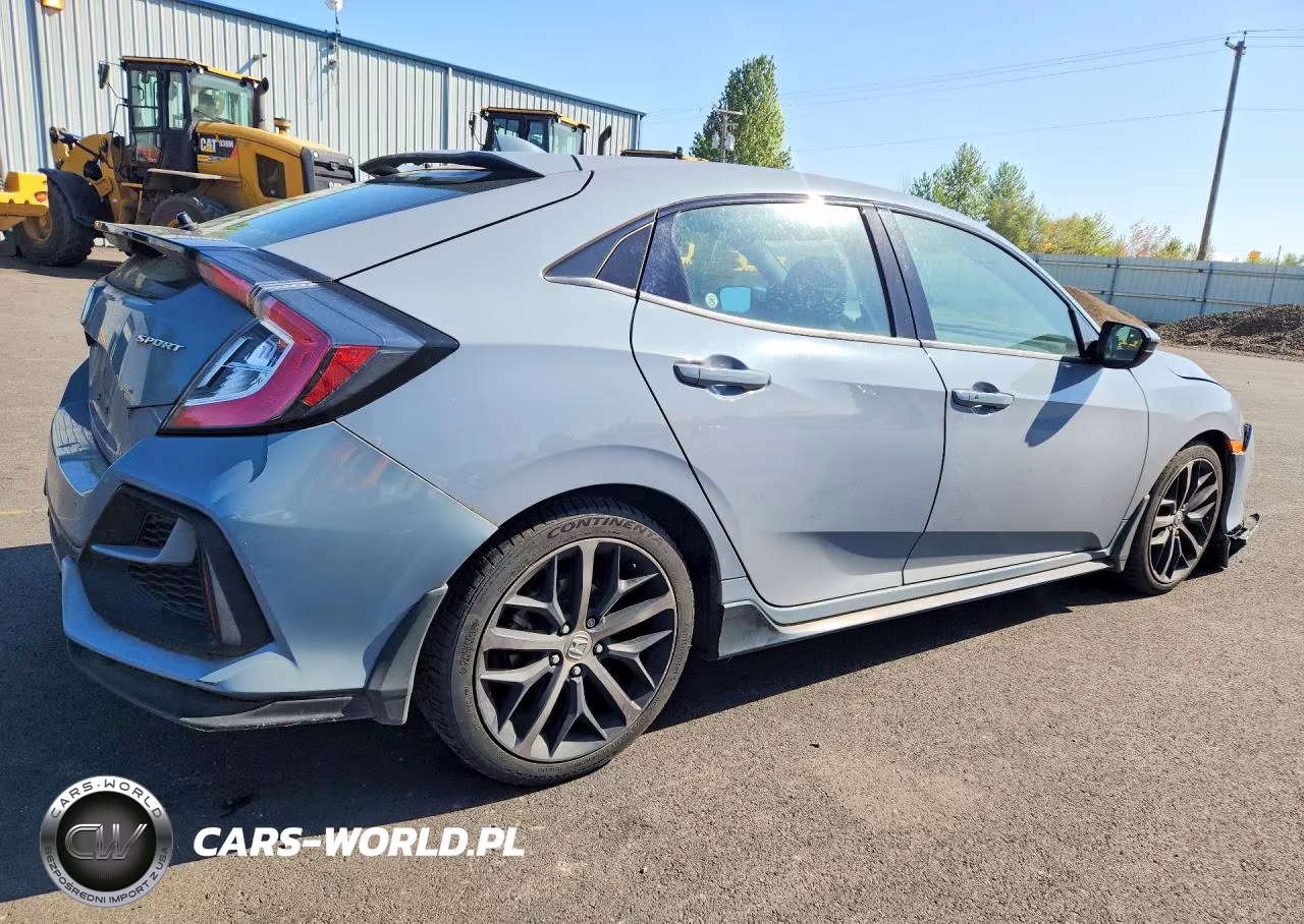 2020 Honda Civic Sport VIN:SHHFK7H40LU222059 - 3