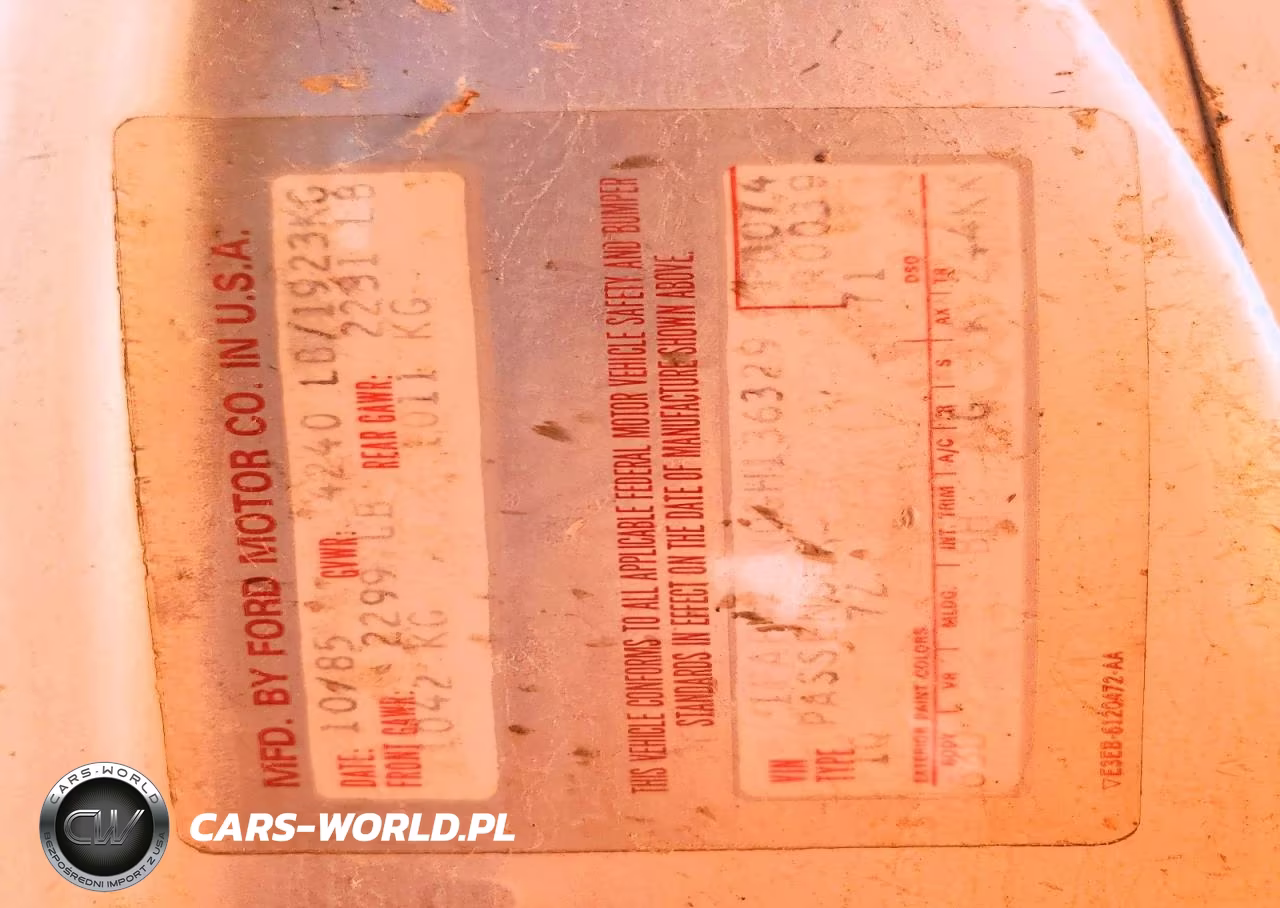 1986 Ford Thunderbird VIN:1FABP46W0GH136329 - 12