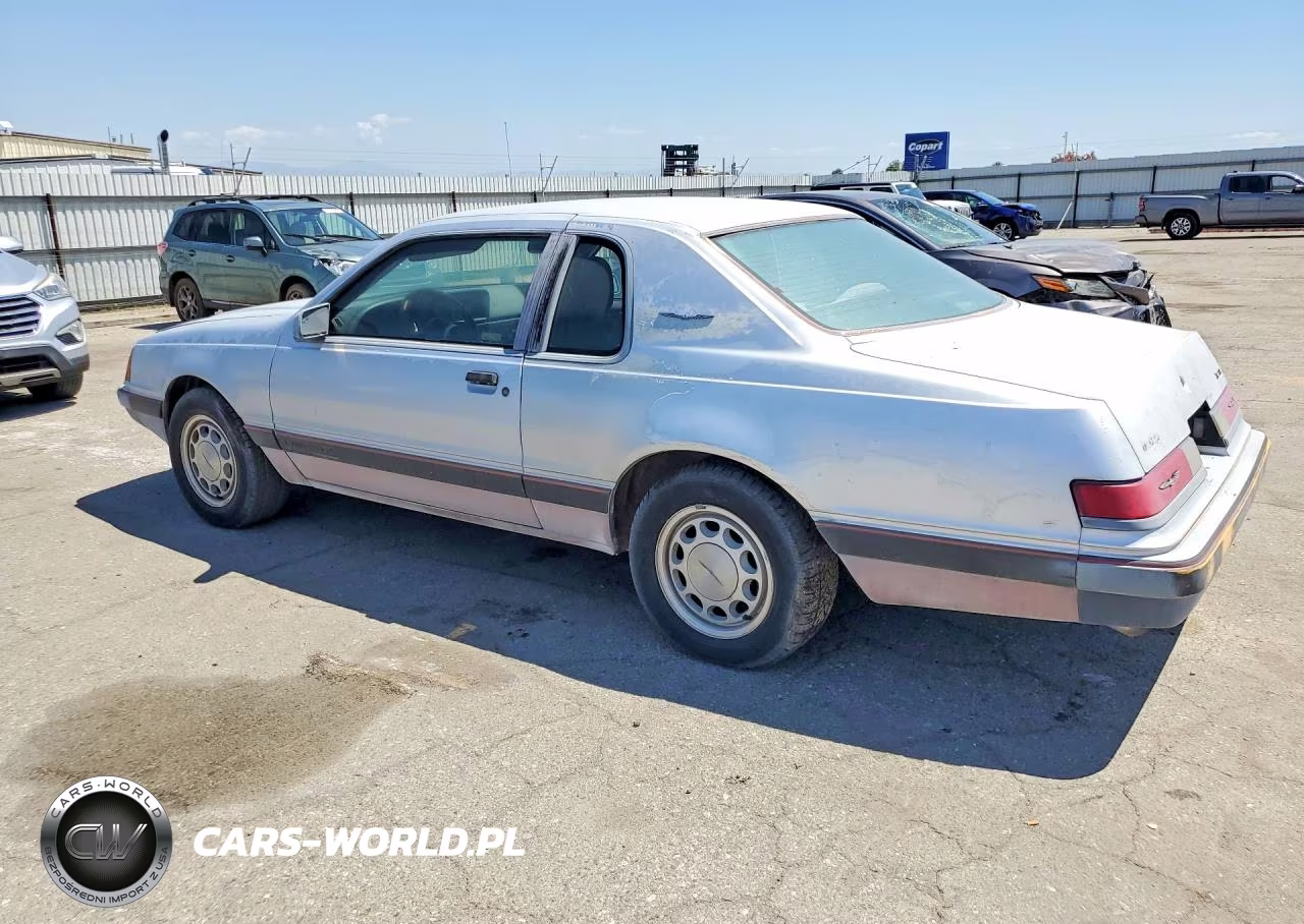 1986 Ford Thunderbird VIN:1FABP46W0GH136329 - 2