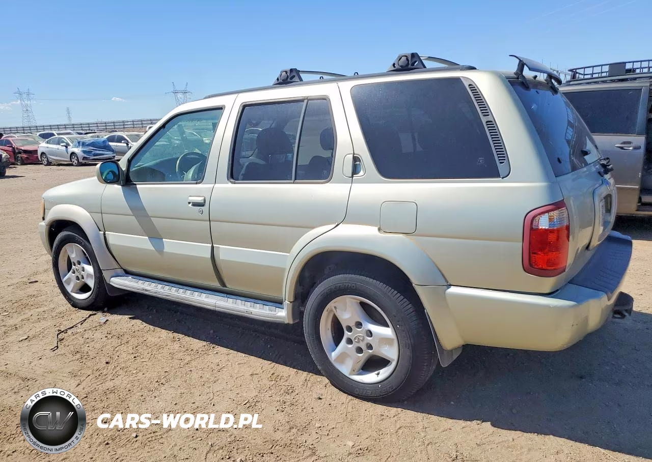 2001 Infiniti Qx4 Base VIN:JNRDR07Y11W102652 - 2