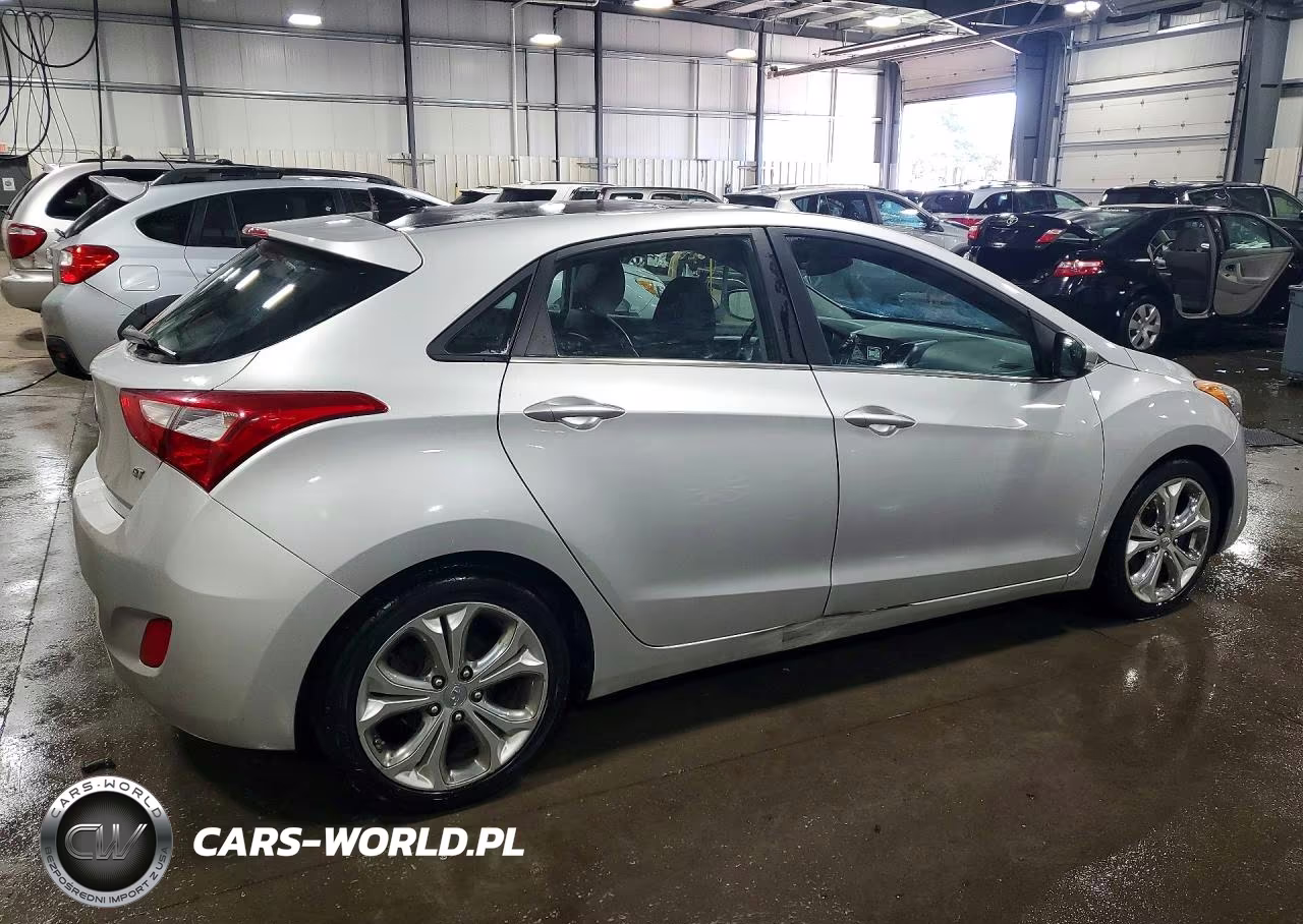 2013 Hyundai Elantra Gt Base VIN:KMHD35LE8DU059174 - 3