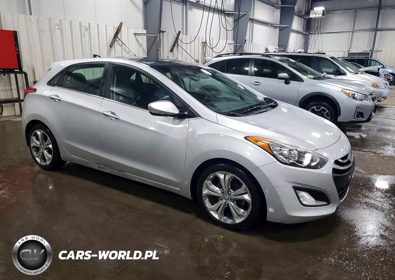 2013 Hyundai Elantra Gt Base VIN:KMHD35LE8DU059174 - 4