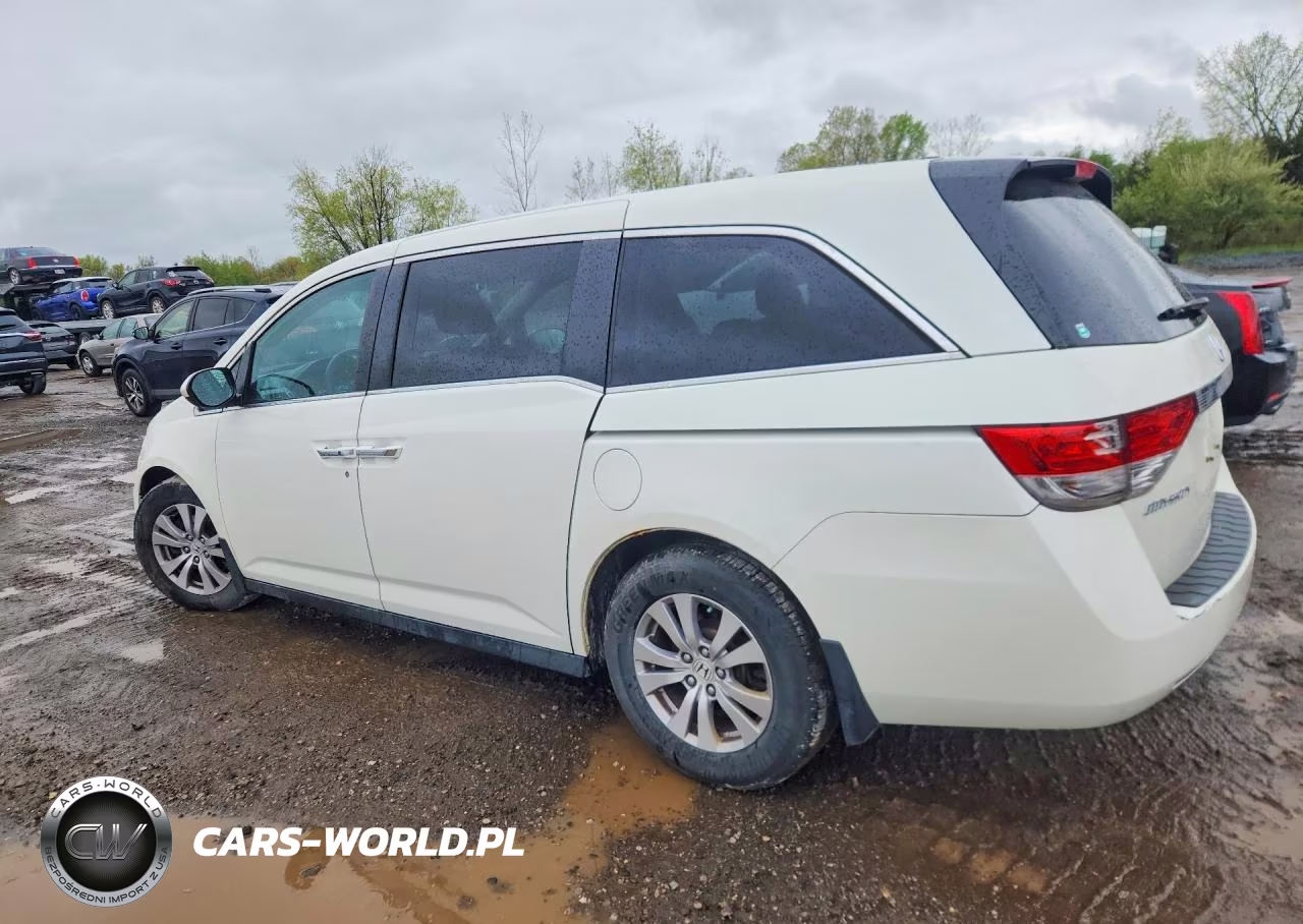2016 Honda Odyssey Exl VIN:5FNRL5H65GB014332 - 2