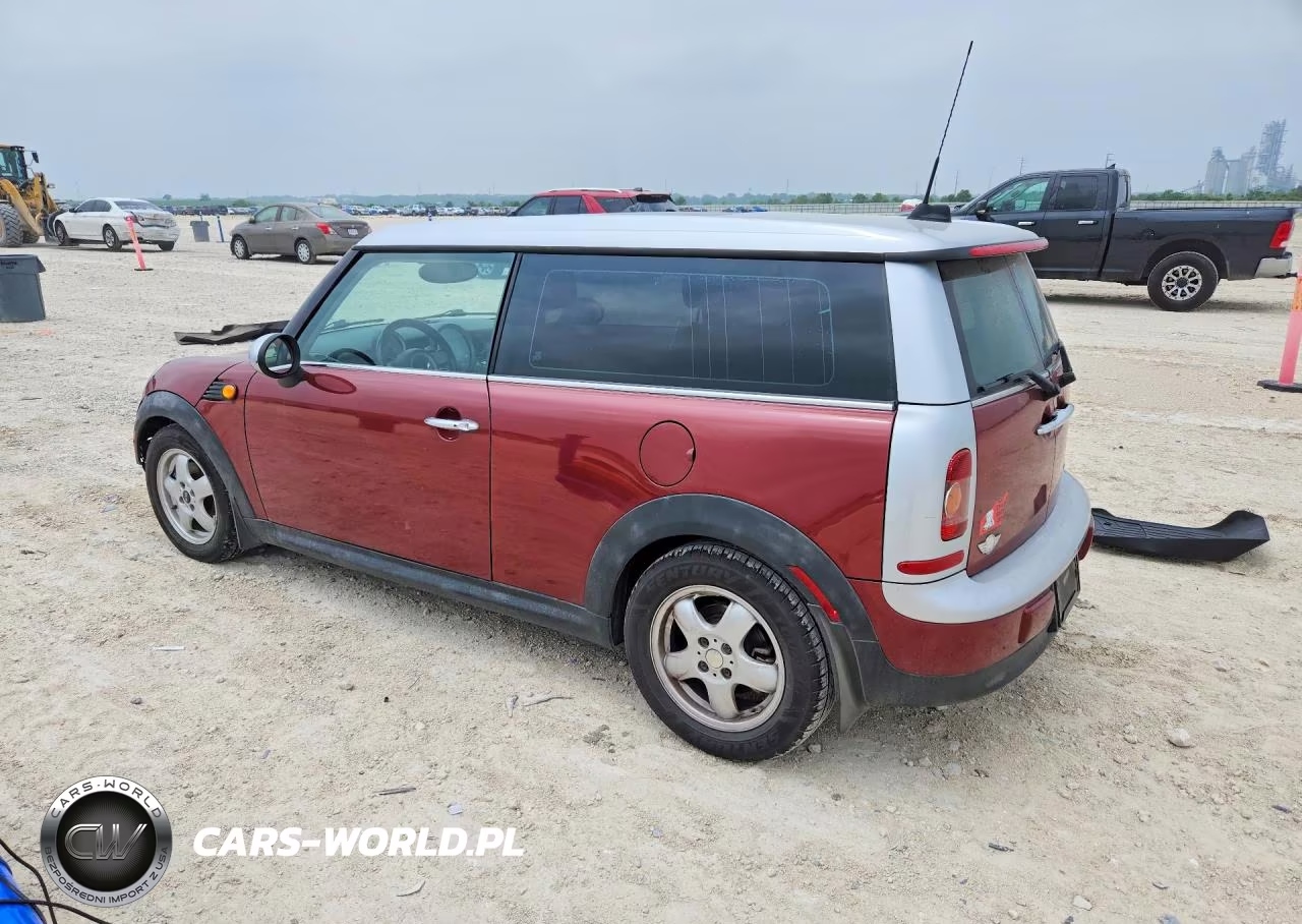 2008 Mini Cooper Clubman VIN:WMWML33508TN68466 - 2