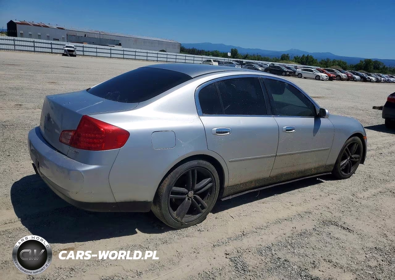 2004 Infiniti G35 Base VIN:JNKCV51E24M606922 - 3