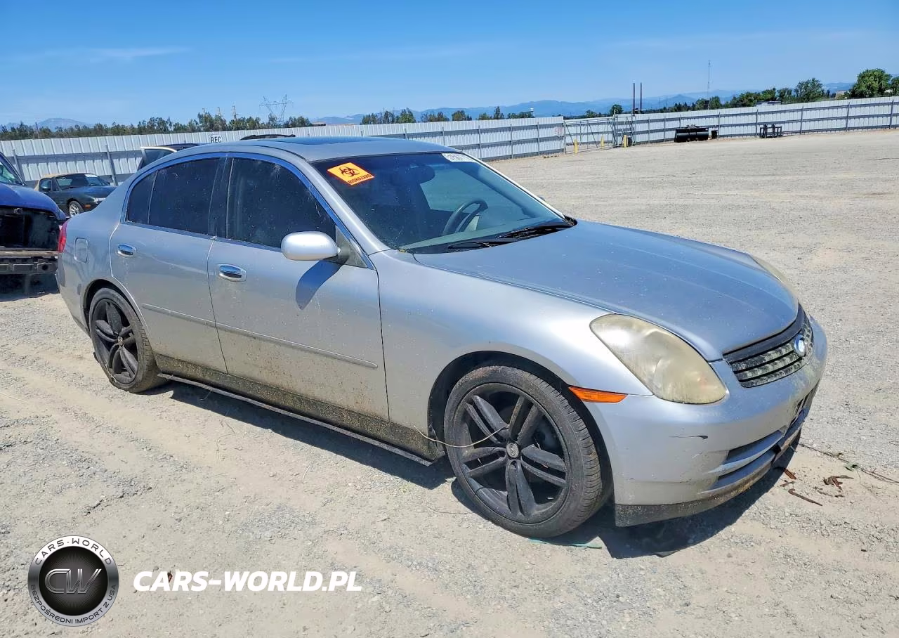 2004 Infiniti G35 Base VIN:JNKCV51E24M606922 - 4