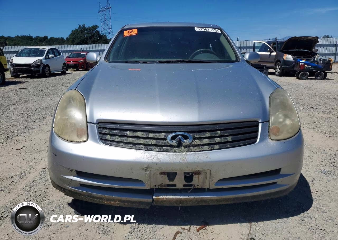 2004 Infiniti G35 Base VIN:JNKCV51E24M606922 - 5