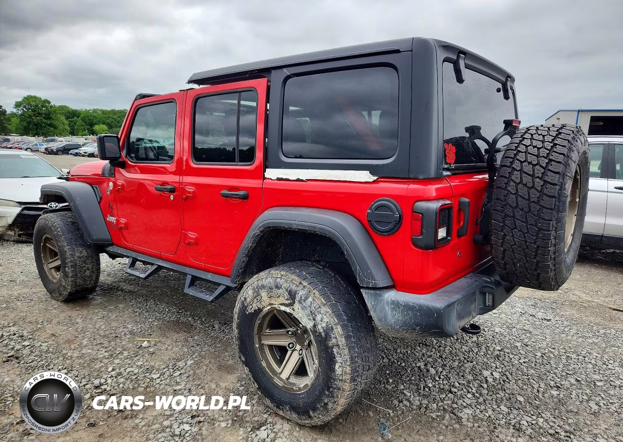 2019 Jeep Wrangler Unlimited Sport VIN:1C4HJXDG1KW646387 - 2