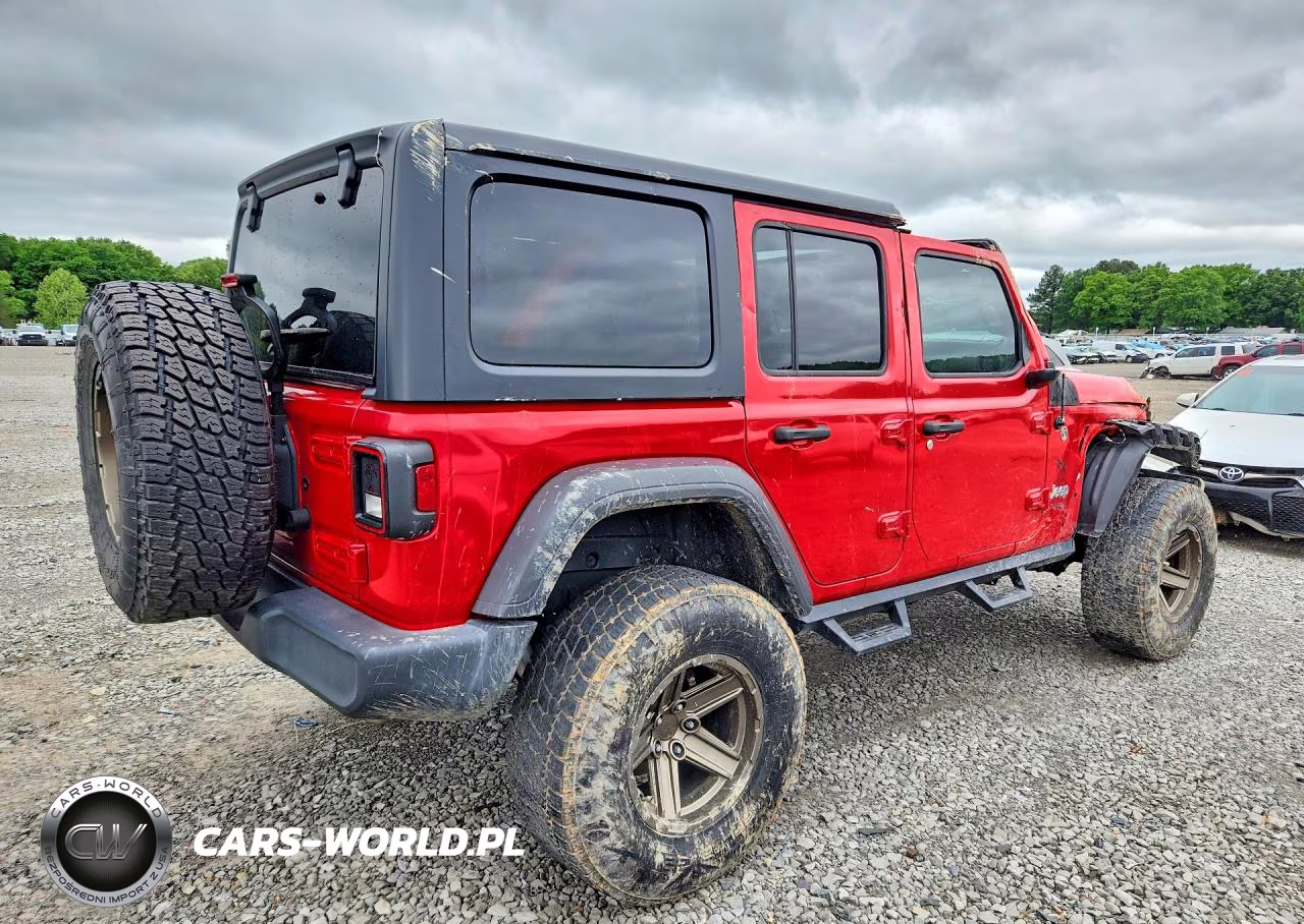 2019 Jeep Wrangler Unlimited Sport VIN:1C4HJXDG1KW646387 - 3