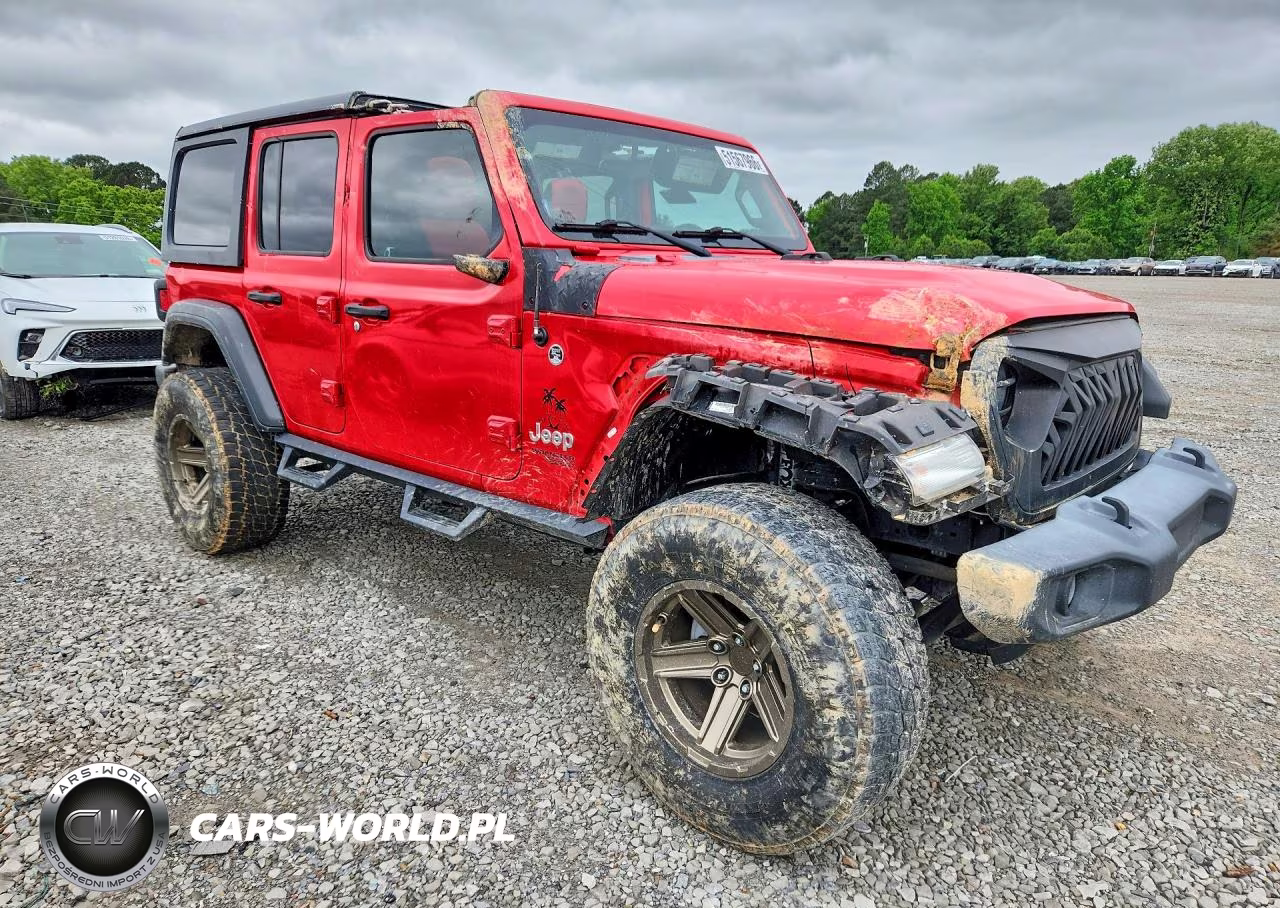 2019 Jeep Wrangler Unlimited Sport VIN:1C4HJXDG1KW646387 - 4