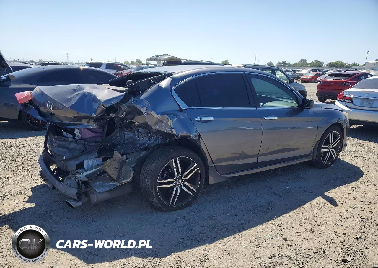 2016 Honda Accord Sport VIN:1HGCR2F58GA034789 - 3