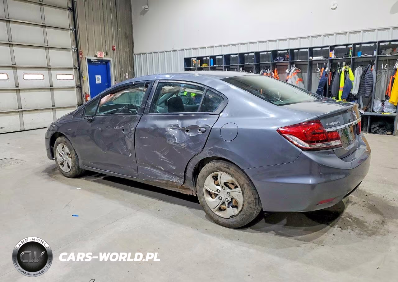 2013 Honda Civic Lx VIN:19XFB2F53DE255533 - 2