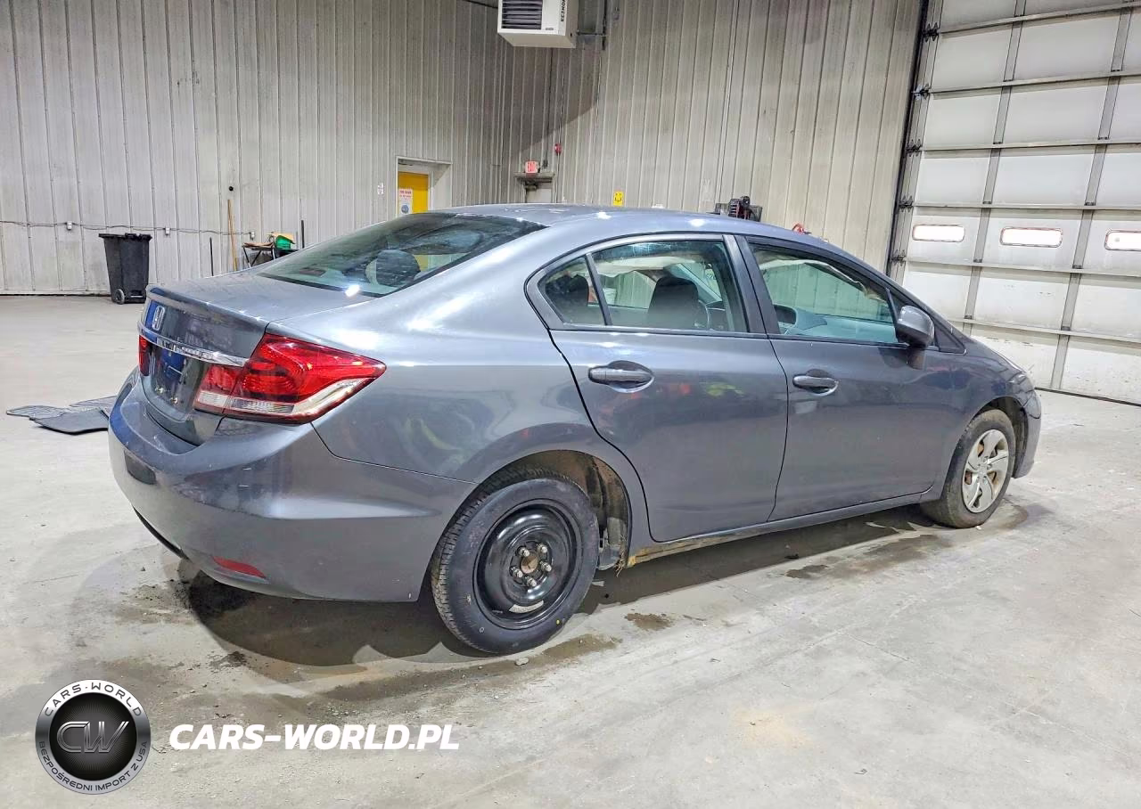 2013 Honda Civic Lx VIN:19XFB2F53DE255533 - 3