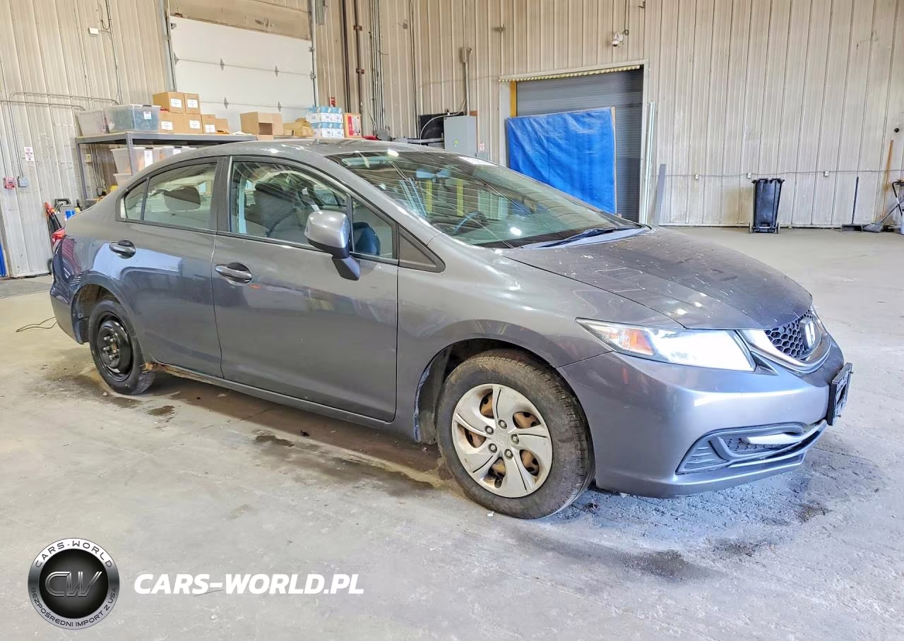 2013 Honda Civic Lx VIN:19XFB2F53DE255533 - 4