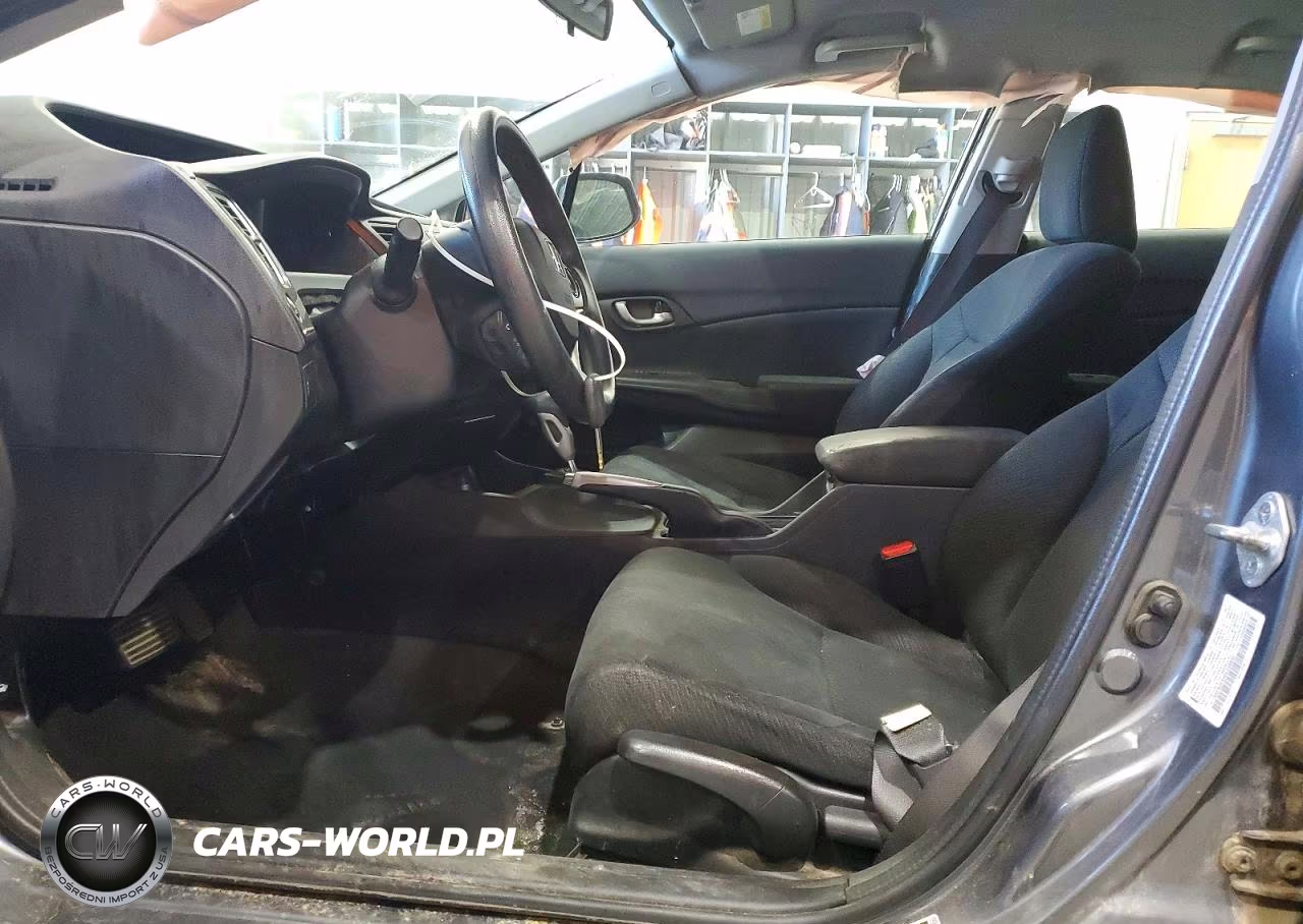 2013 Honda Civic Lx VIN:19XFB2F53DE255533 - 7