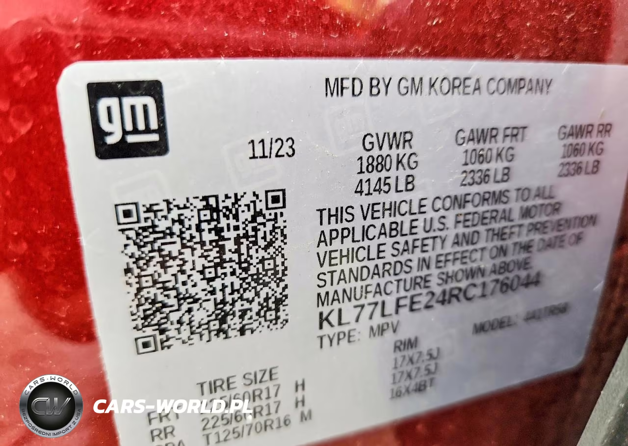 2024 Chevrolet Trax Ls VIN:KL77LFE24RC176044 - 13