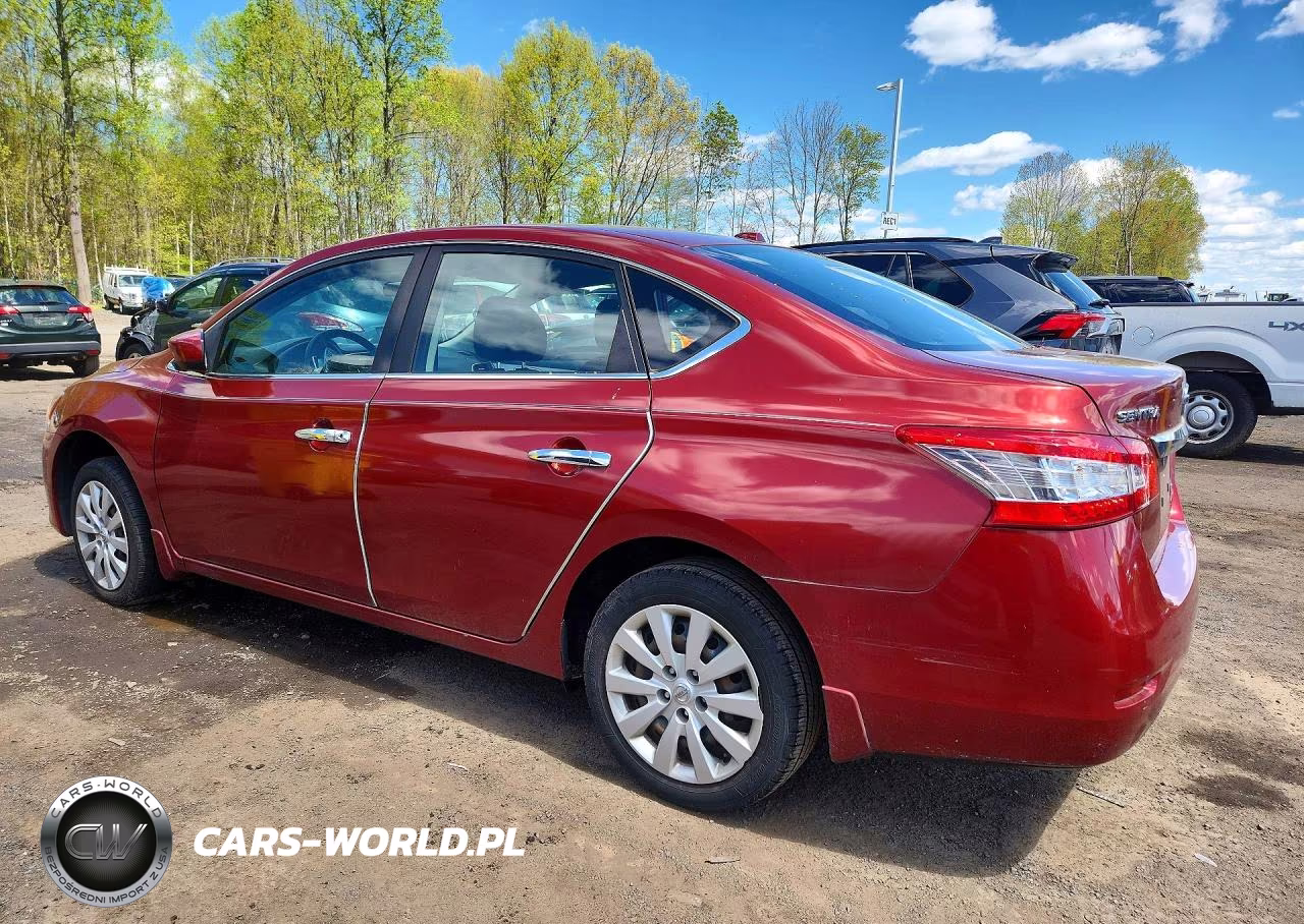 2015 Nissan Sentra Sv VIN:3N1AB7AP1FY350709 - 2