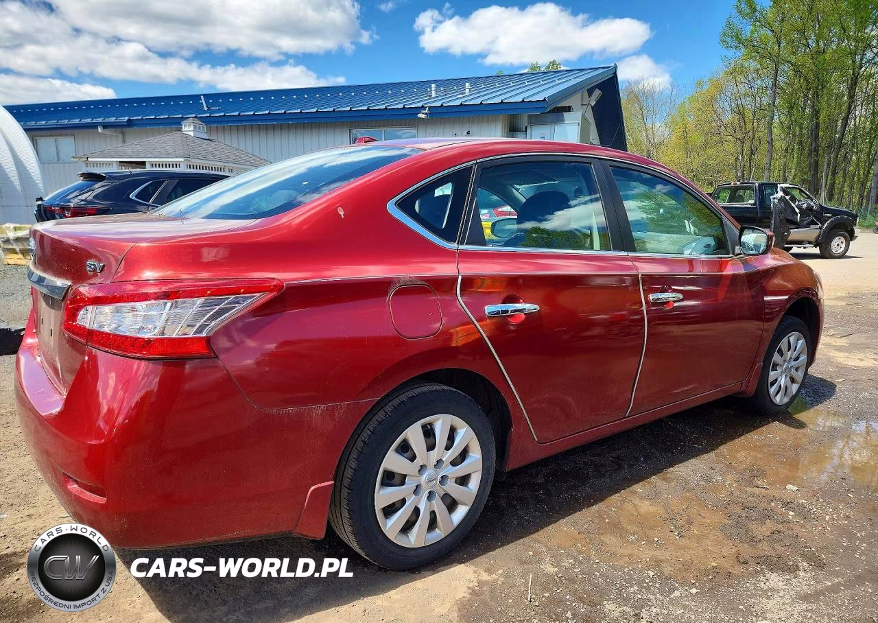 2015 Nissan Sentra Sv VIN:3N1AB7AP1FY350709 - 3