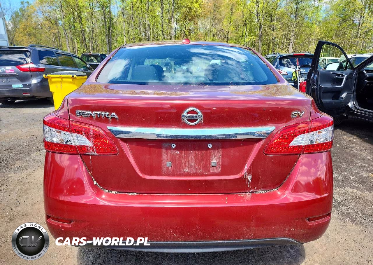2015 Nissan Sentra Sv VIN:3N1AB7AP1FY350709 - 6