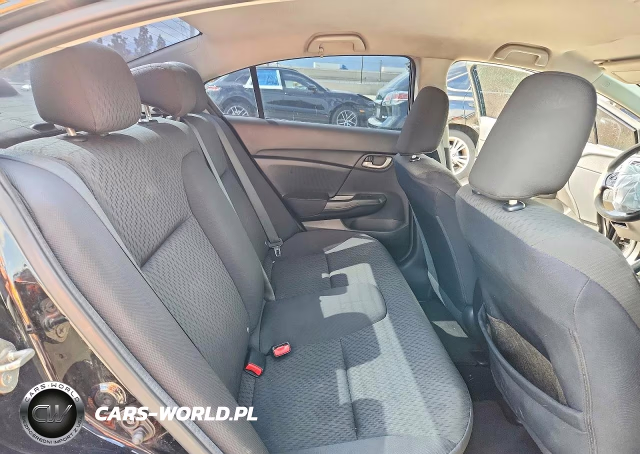 2015 Honda Civic Lx VIN:19XFB2E55FE016425 - 10