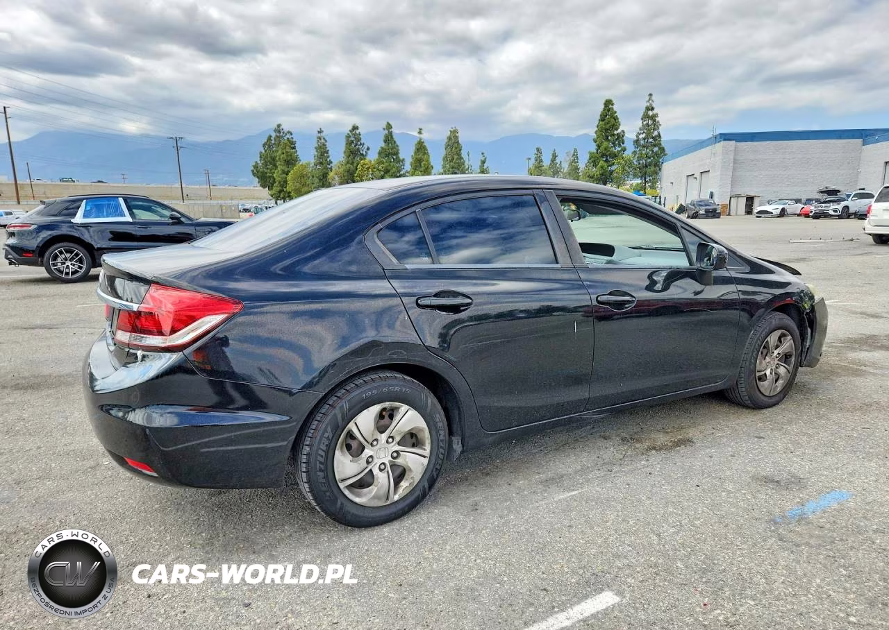 2015 Honda Civic Lx VIN:19XFB2E55FE016425 - 3