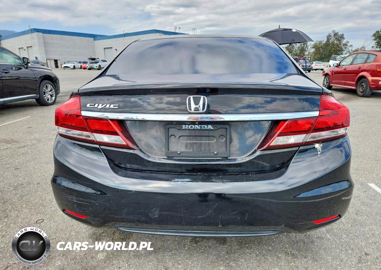 2015 Honda Civic Lx VIN:19XFB2E55FE016425 - 6