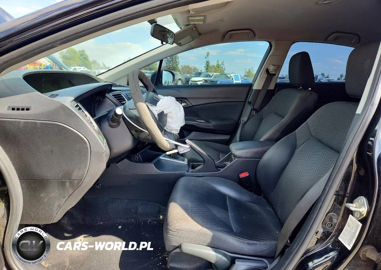 2015 Honda Civic Lx VIN:19XFB2E55FE016425 - 7